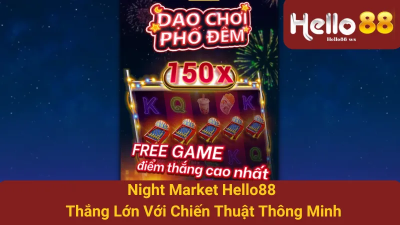Night Market Hello88 - Thắng Lớn Với Chiến Thuật Thông Minh