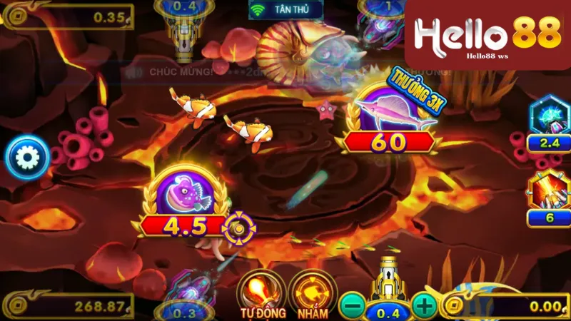Kỹ năng cần có khi chơi 5 dragons fishing Hello88