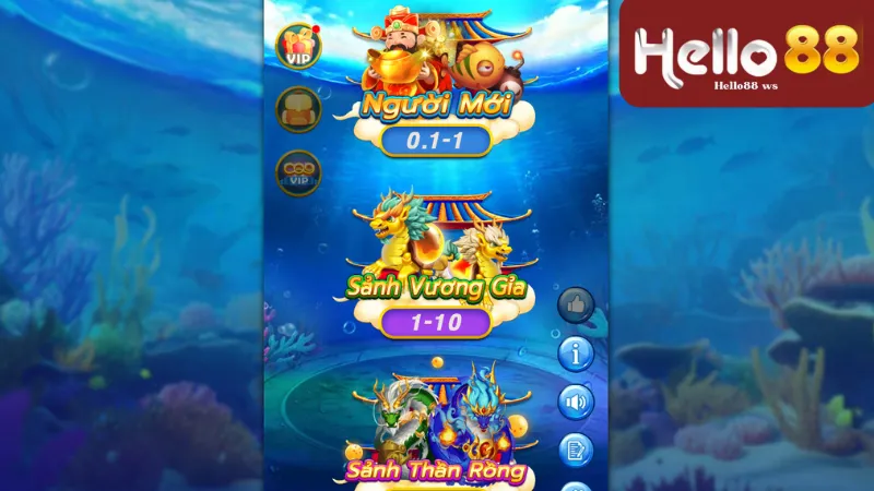 Cách chơi Oneshot Fishing Helllo88