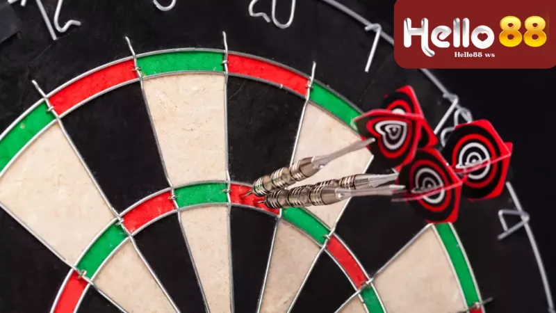 Các loại kèo cược phổ biến trong cá cược ném phi tiêu Hello88