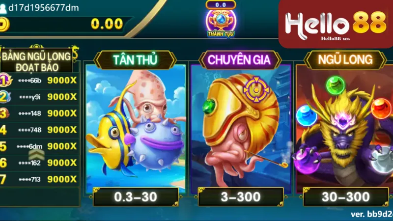 Những mẹo chơi hữu ích trong 5 dragons fishing Hello88