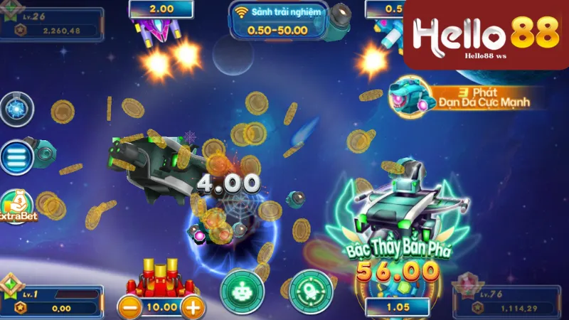 Cách thức hoạt động của Star Hunter Hello88