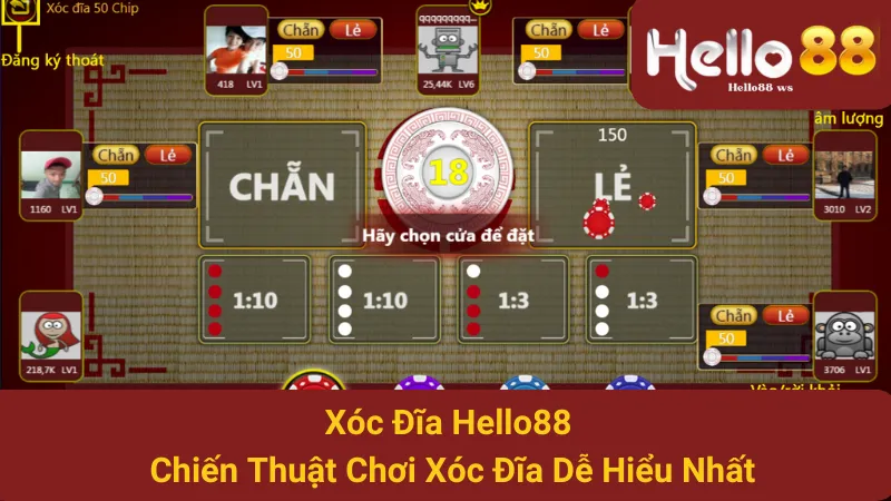 Xóc Đĩa Hello88 - Chiến Thuật Chơi Xóc Đĩa Dễ Hiểu Nhất
